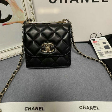 シャネル CHANEL CC-CH81633GYJBK 2023年最新入荷 チェーンウォレット ショートウォレット 短財布 斜め掛け ショルダーバッグ クロスボディバッグ