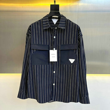 ボッテガヴェネタ BOTTEGAVENETA MS-CCBV23001 2023年秋冬最新入荷 メンズ ブラウス シャツ ロングスリーブ ワイシャツ ボタンクロージャー トップス