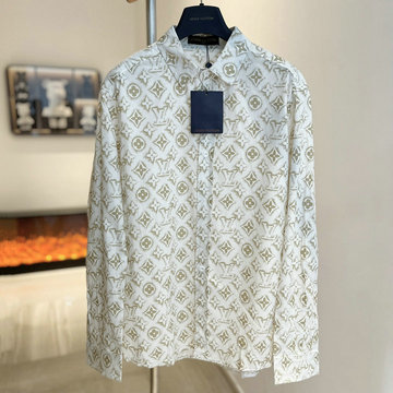 ルイヴィトン LOUISVUITTON MS-CCLV23004 2023年秋冬最新入荷 ブラウス シャツ ロングスリーブ ワイシャツ 長袖 ボタンクロージャー トップス