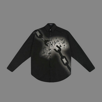 ルイヴィトン LOUISVUITTON MS-CCLV23006 2023年秋冬最新入荷 ブラウス シャツ ロングスリーブ ワイシャツ 長袖 ボタンクロージャー トップス