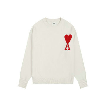 商品名称：アミ パリス Ami Paris MS-MYAM23001B 2023年秋冬最新入荷 クルーネック セーター ロングスリーブ セーター ウールニット カジュアル トップス 長袖
