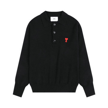 商品名称：アミ パリス Ami Paris MS-MYAM23003K 2023年秋冬最新入荷 セーター ロングスリーブ セーター ウールニット カジュアル トップス 長袖