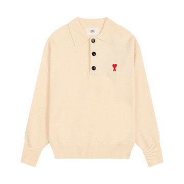 商品名称：アミ パリス Ami Paris MS-MYAM23003M 2023年秋冬最新入荷 セーター ロングスリーブ セーター ウールニット カジュアル トップス 長袖