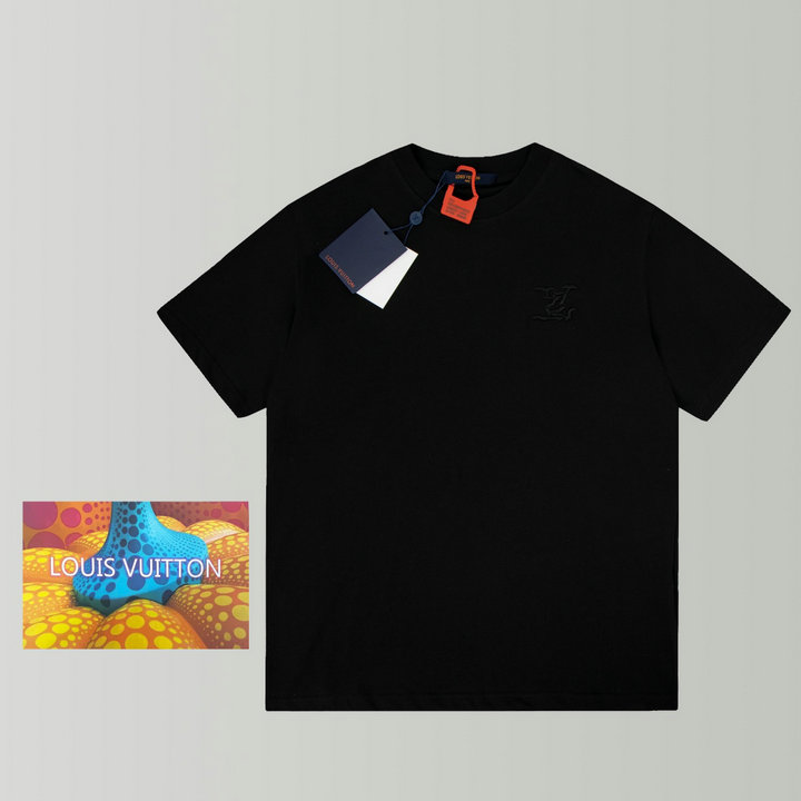 ルイヴィトン LOUISVUITTON MS-TDLV23146 2023年最新入荷 Tシャツ 半袖 ショートスリーブ スウェットシャツ 短袖 クルーネック トップス