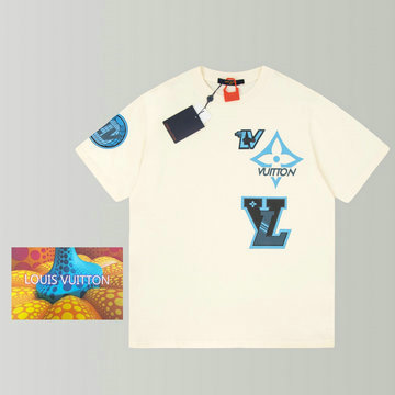 ルイヴィトン LOUISVUITTON MS-TDLV23147 2023年最新入荷 Tシャツ 半袖 ショートスリーブ スウェットシャツ 短袖 クルーネック トップス