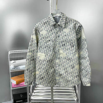 クリスチャンディオール CHRISTIAN DIOR MS-WNCD23001 2023年最新入荷 ジップクロージャー デニムジャケット 長袖 アウターコート ロングスリーブ トップスコート