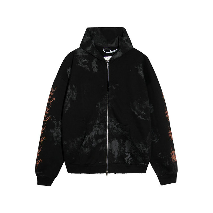 バレンシアガ BALENCIAGA MS-WTBA23001 2023年秋冬最新入荷 ロングスリーブ ジャケット フーディーコート ファスナー開閉式 トップスコート 長袖 アウターコート
