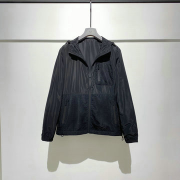 フェンディ FENDI MS-WTFD23002 2023年秋冬最新入荷 ロングスリーブ ジャケット フード付き コート ファスナー開閉式 トップスコート 長袖 アウターコート