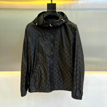 ルイヴィトン LOUISVUITTON MS-WTLV23004 2023年秋冬最新入荷 ロングスリーブ ジャケット フード付き コート ファスナー開閉式 トップスコート