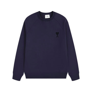 アミ パリス Ami Paris MS-WYAM23002S 2023年秋冬最新入荷 パーカ スウェットシャツ ロングスリーブ トップス 長袖 クルーネック Tシャツ カジュアル