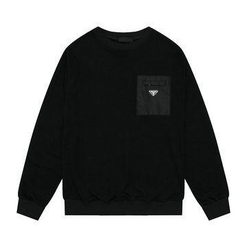 商品名称：プラダ PRADA MS-WYPD23003 2023年秋冬最新入荷 スウェットシャツ ロングスリーブ トップス 長袖 クルーネック カジュアルシャツ 男女兼用