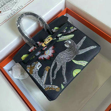 エルメス HERMES 063-HBK25CXYBK 2023最新入荷 バーキンバッグ トップハンドルバッグ トートバッグ ハンドバッグ レディースかばん