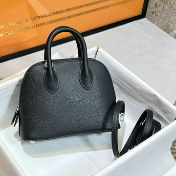 エルメス HERMES 063-HBL19TCYBK 2023最新入荷 ミニ ボリード トップハンドルバッグ トートバッグ ハンドバッグ 2way 斜め掛け ショルダーバッグ