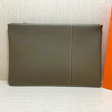 エルメス HERMES 063-HEB23001HS 2023年最新入荷 手持ちかばん クラッチバッグ メンズかばん ビジネスバッグ カーフスキン