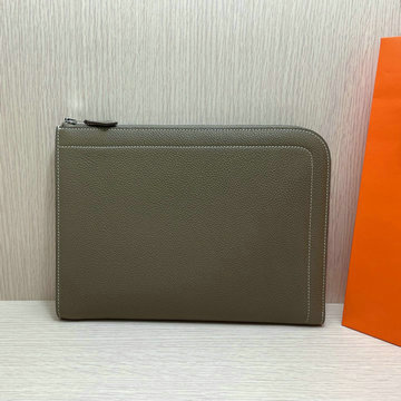 エルメス HERMES 063-HEB23002HS 2023年最新入荷 手持ちかばん クラッチバッグ メンズかばん ビジネスバッグ カーフスキン