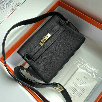 エルメス HERMES 063-HKM22JBK  2023年最新入荷 ケリー メッセンジャーバッグ 斜め掛け ショルダーバッグ クロスボディバッグ