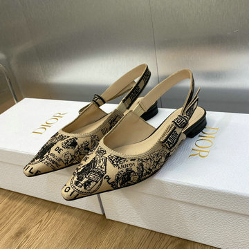 商品名称：クリスチャンディオール CHRISTIAN DIOR 26-CDJ23024PX 2023年最新入荷 J'ADIOR スリングバック パンプス フラットシューズ レディースシューズ