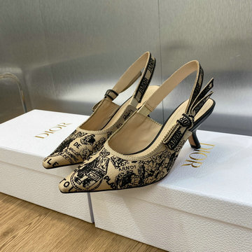 商品名称：クリスチャンディオール CHRISTIAN DIOR 26-CDJ23024ZX 2023年最新入荷 J'ADIOR スリングバック パンプス ローヒールシューズ ピンヒール