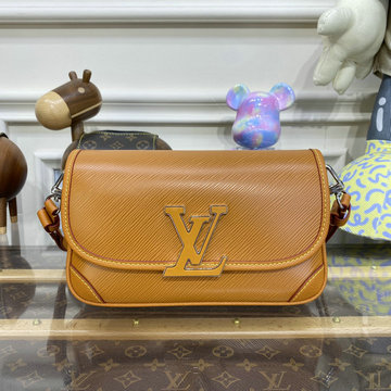 ルイヴィトン LOUISVUITTON 057-M59459　2022年最新入荷 ビュシ NM ホーボーバッグ 肩掛け ショルダーバッグ フラップバッグ レディースかばん エピレザー