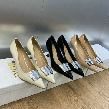 クリスチャンディオール CHRISTIAN DIOR 26-CDJ23032 2023年秋冬最新入荷 ラ パリジェンヌディオール パンプス ミドルヒールシューズ レディースシューズ