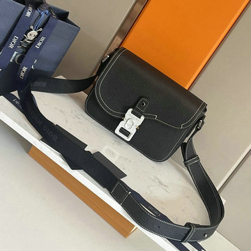 クリスチャンディオール CHRISTIAN DIOR 99-CD1130PBBK 2023年最新入荷 サドル メッセンジャーバッグ 斜め掛け ショルダーバッグ クロスボディバッグ