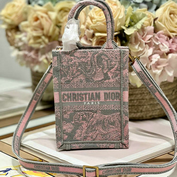 クリスチャンディオール CHRISTIAN DIOR 99-CD1289CXHF 2023年最新入荷 Book Tote ブック ミニフォンバッグ 斜め掛け ショルダーバッグ