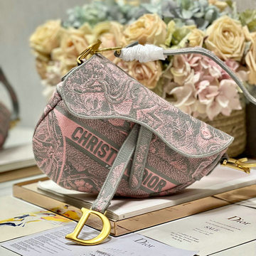 クリスチャンディオール CHRISTIAN DIOR 99-CD9012CXHF 2023年最新入荷 トロッター サドルバッグ ホーボーバッグ ハンドバッグ トートバッグ