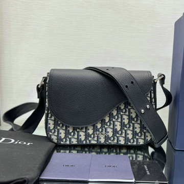 クリスチャンディオール CHRISTIAN DIOR 99-CD9387BBK 2023年最新入荷 SADDLE サドル ミニメッセンジャーバッグ 斜め掛け ショルダーバッグ