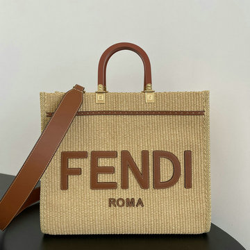 フェンディ FENDI BXN-FD36041CBX 2023年最新入荷 サンシャイン トップハンドルバッグ トートバッグ ハンドバッグ 2way ショルダーバッグ レディースかばん