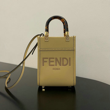 フェンディ FENDI BXN-cFD56816DY 2023年最新入荷 サンシャイン ショッパー スモール トップハンドルバッグ トートバッグ 2way ショルダーバッグ