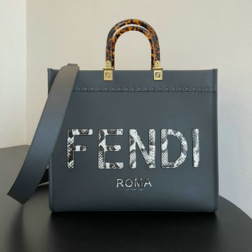 フェンディ FENDI BXN-FD56823SSH 2023年最新入荷 サンシャイン トップハンドルバッグ トートバッグ ハンドバッグ 2way ショルダーバッグ レディースかばん