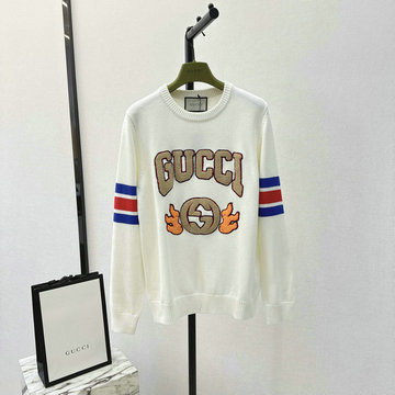 商品名称：グッチ GUCCI XG-MYGG24001 2023年秋冬最新入荷 クルーネック セーター ロングスリーブ ウールニット カジュアル トップス 長袖