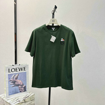 商品名称：ロエベ LOEWE XG-TDLE24001 2023年秋冬最新入荷 半袖 Tシャツ ショートスリーブ スウェットシャツ 短袖 クルーネック トップス レジャーシャツ