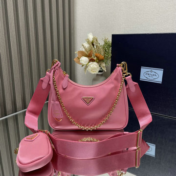 プラダ PRADA GH-PD1BH204PMH 2023年最新入荷 Re-Edition 2005 ミニバッグ 斜め掛け ショルダーバッグ クロスボディバッグ