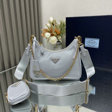 プラダ PRADA GH-PD1BH204PQH 2023年最新入荷 Re-Edition 2005 ミニバッグ 斜め掛け ショルダーバッグ クロスボディバッグ