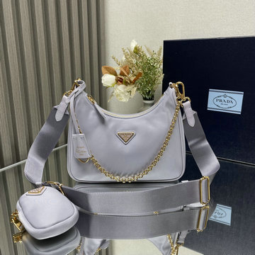 プラダ PRADA GH-PD1BH204PQZ 2023年最新入荷 Re-Edition 2005 ミニバッグ 斜め掛け ショルダーバッグ クロスボディバッグ