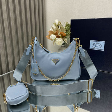 プラダ PRADA GH-PD1BH204PTL 2023年最新入荷 Re-Edition 2005 ミニバッグ 斜め掛け ショルダーバッグ クロスボディバッグ