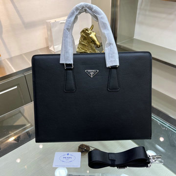 プラダ PRADA GH-PD1477BK 2023年最新入荷 ブリーフケース トートバッグ ハンドバッグ 2way ショルダーバグ メンズかばん ビジネスバッグ