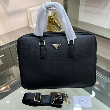 プラダ PRADA GH-PD66178BK 2023年最新入荷 ブリーフケース トートバッグ ハンドバッグ 2way ショルダーバグ メンズかばん ビジネスバッグ