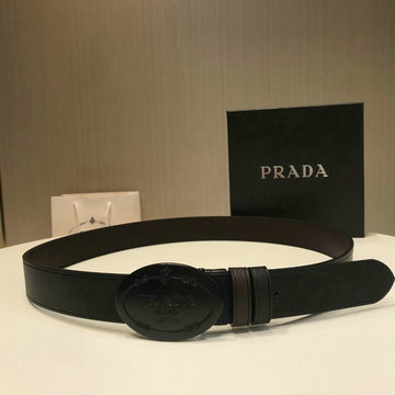 プラダ PRADA GH-PDP24002K 2023年最新入荷 ベルト 幅3.5cm カーフレザー