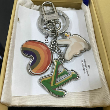 ルイヴィトン LOUISVUITTON 057-M00959 2023年最新入荷 キーホルダー LV グッド バイブス キーリング キーケース バッグチャーム