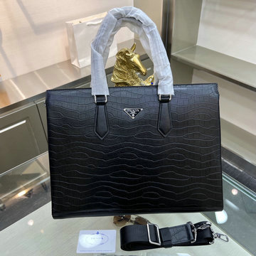 プラダ PRADA GH-PD601312BK  2023年最新入荷 ブリーフケース トートバッグ ハンドバッグ 2way ショルダーバグ メンズかばん ビジネスバッグ