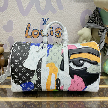 ルイヴィトン LOUISVUITTON 057-M23160 2023年最新入荷 キーポル バンドリエール 45 トートバッグ 旅行かばん トラベルバッグボストンバッグ