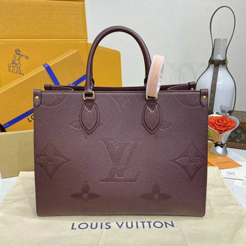 ルイヴィトン LOUISVUITTON 057-M46601 2023年最新入荷 オンザゴー MM ハンドバッグ トートバッグ ママバッグ ショッピングバッグ ウィメンズかばん