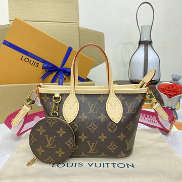 ルイヴィトン LOUISVUITTON 057-M46786 2023年最新入荷 ネヴァーフル BB トートバッグ ハンドバッグ トップハンドルバッグ 2way ショルダーバッグ