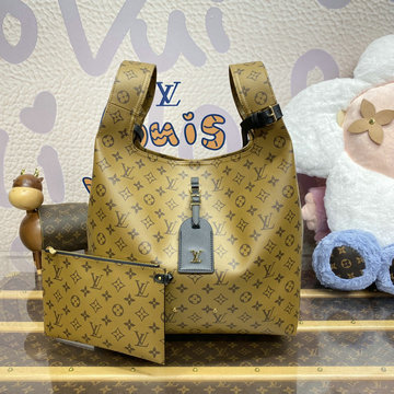 ルイヴィトン LOUISVUITTON 057-M46821 2023年最新入荷 アトランティス GM ホーボーバッグ トートバッグ ショルダーバッグ クロスボディバッグ