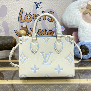 ルイヴィトン LOUISVUITTON 057-M46833 2023年最新入荷 オンザゴー PM ハンドバッグ トートバッグ ママバッグ ショッピングバッグ ウィメンズかばん