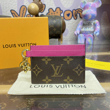 ルイヴィトン LOUISVUITTON 057-M82739F 2023年最新入荷 カードケース ポルト カルト LV チャーム カードポケット 名刺入れ モノグラムキャンパス