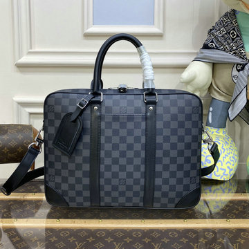 ルイヴィトン LOUISVUITTON 057-N40445 2023年最新入荷 ポルト ドキュマン ヴォワヤージュ ブリーフケーストートバッグ ハンドバッグ ビジネスバッグ
