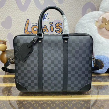 ルイヴィトン LOUISVUITTON 057-N40485 2023年最新入荷 ドキュマン ヴォワヤージュ ブリーフケーストートバッグ ハンドバッグ ビジネスバッグ